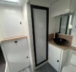 Caravan Shower Door - Opal infill - Image 2
